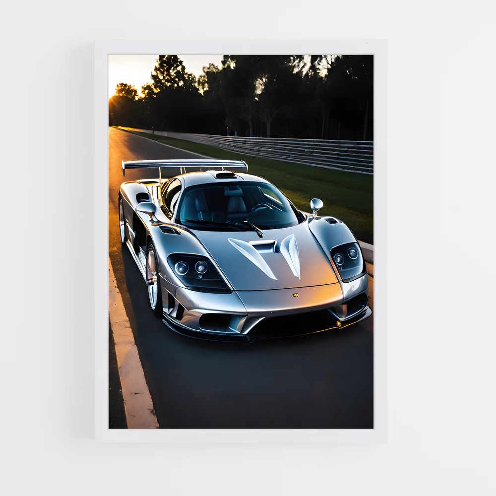Poster S turbo double stylé – affiche Saleen (vue 3)